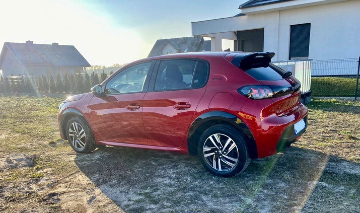 Peugeot 208 cena 69900 przebieg: 11100, rok produkcji 2020 z Krotoszyn małe 137